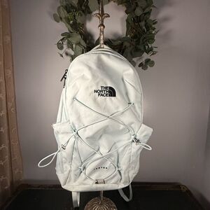 The North Face Jester Backpack w/ Laptop Compartment ICE Blue Camping, Hiking
